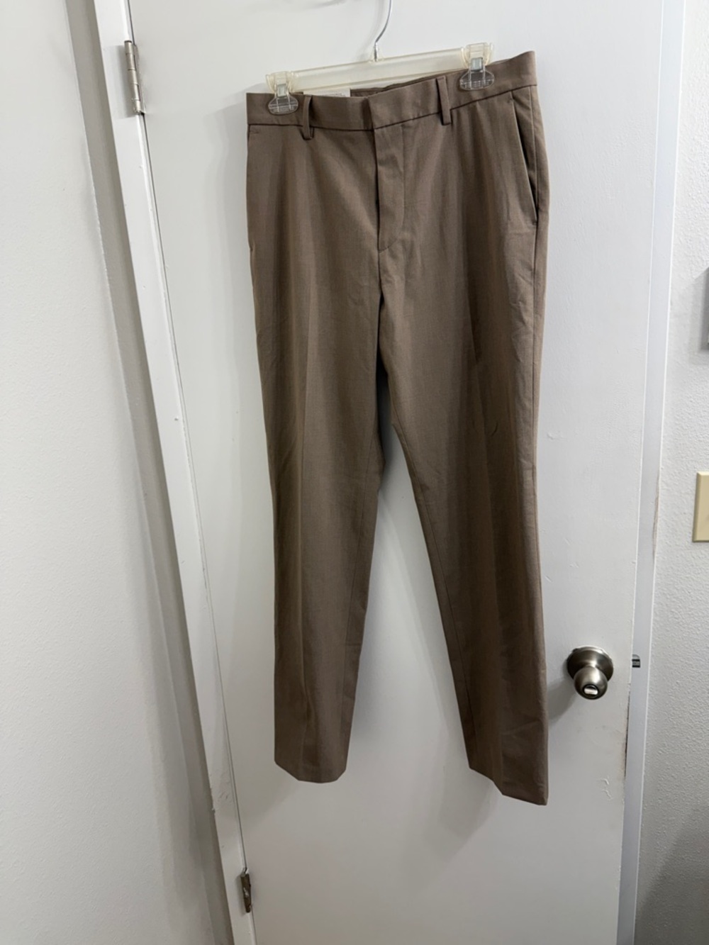H&M Men's Dress Pants in Brown Taupe